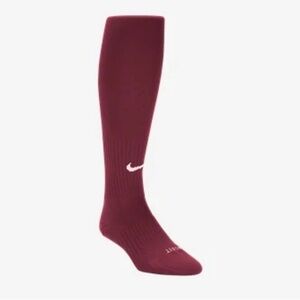 Nike Men's Burgundy Athletic Socks